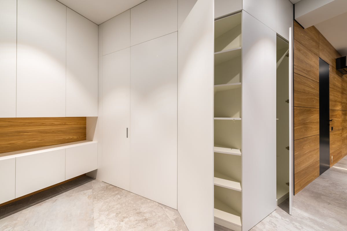 Real closet and door reference for made-to-measure door and access-panel enquiries.